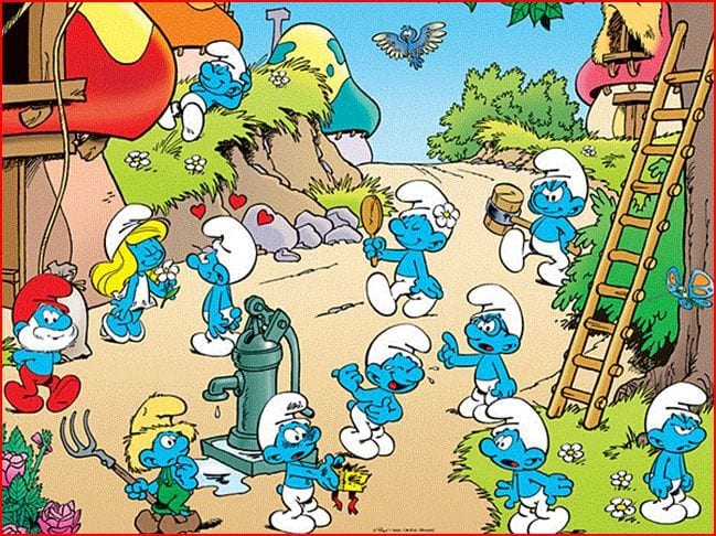  Smurfs: اصلیت، تجسس اور اسباق جو چھوٹے نیلے جانور سکھاتے ہیں۔