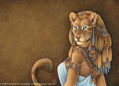  Sekhmet: de krachtige, vuurspuwende leeuwin-godin